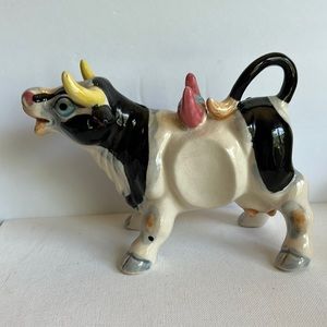 Crazy Cow Figurine